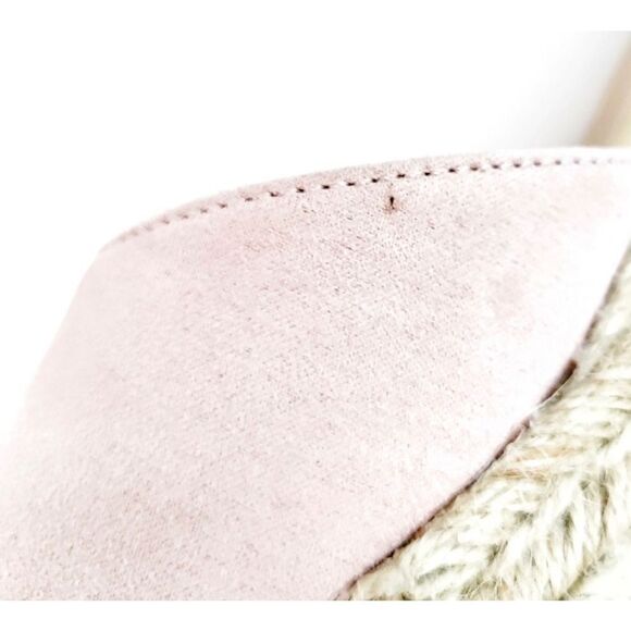 NINE WEST ARIELA ESPADRILLE SANDAL BLUSH ROSE WOMENS SIZE 9.5 - Picture 9 of 9